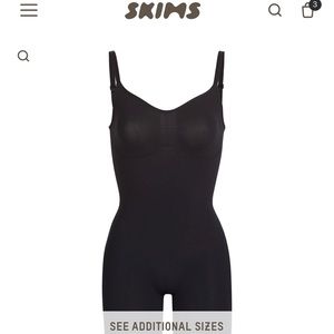SKIMS SCULPTING BODYSUIT MID THIGH